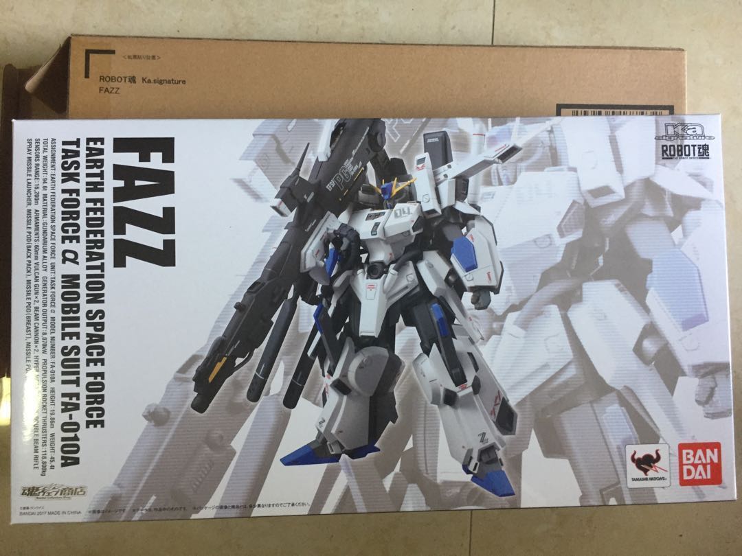 Ka Signature Robot魂FAZZ 市面旱見, 興趣及遊戲, 玩具& 遊戲類- Carousell