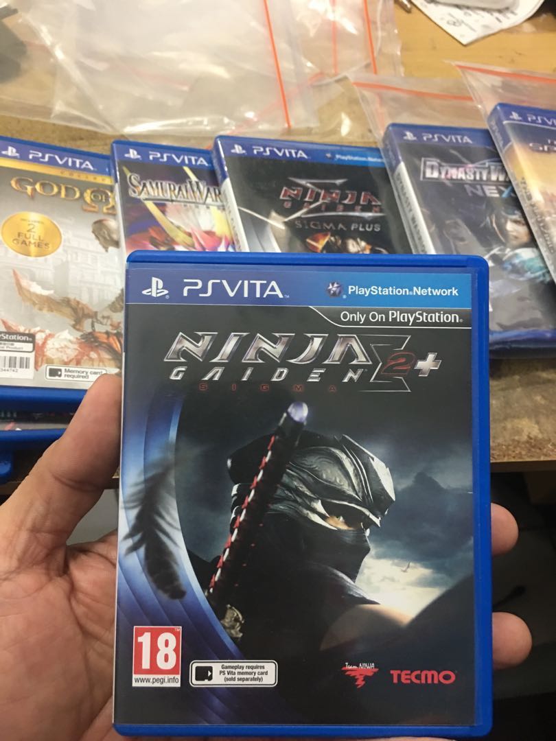Kaset Game Ps Vita Ninja Gaiden Sigma 2 Plus Video Game Game Di Carousell