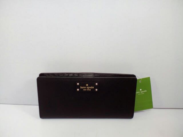 kate spade stacy wallet black