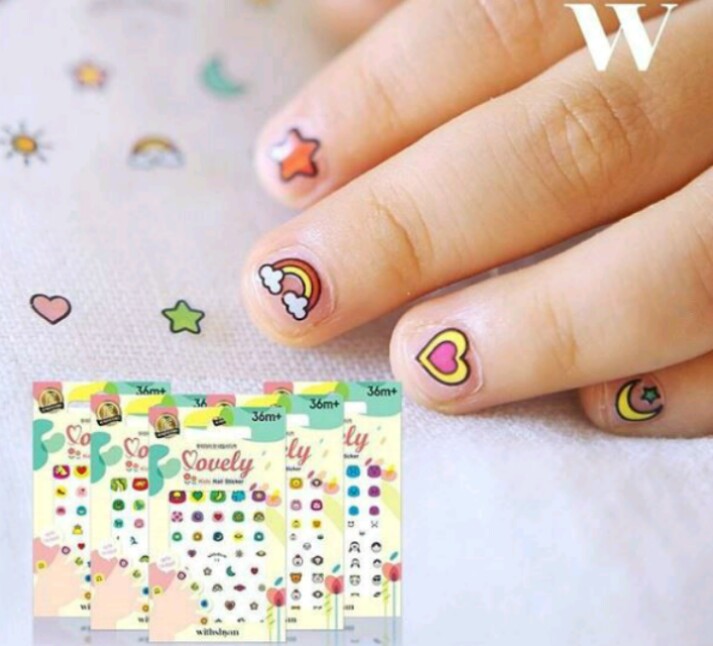 kids nail stickers