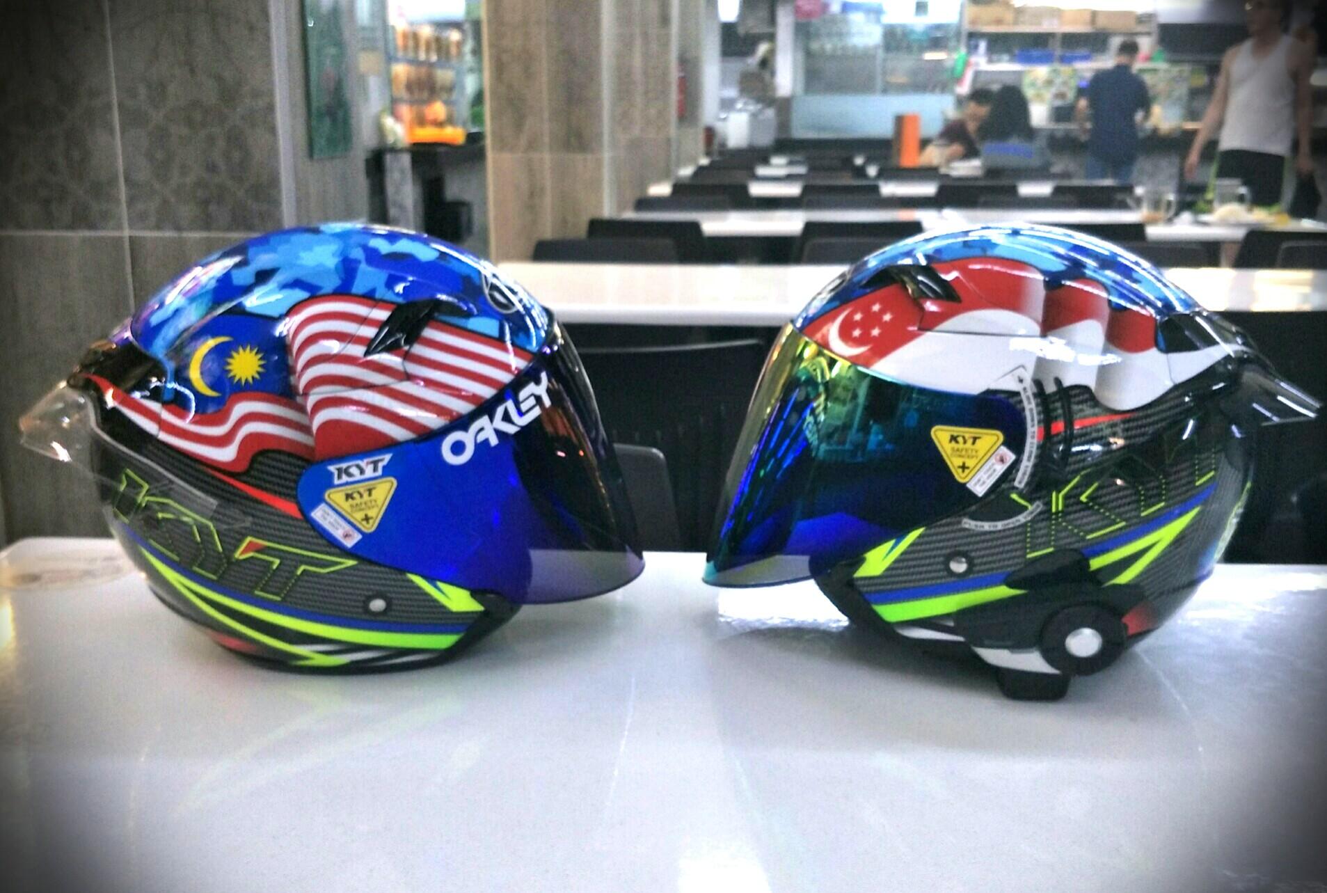 Kyt visor sticker, Motorcycles 