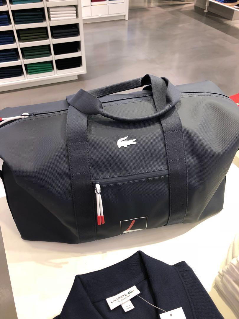 lacoste travel bags