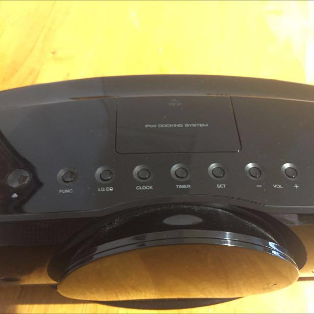 LG FB44 DVD/iphone Music System, Audio, Portable Music Players on Carousell