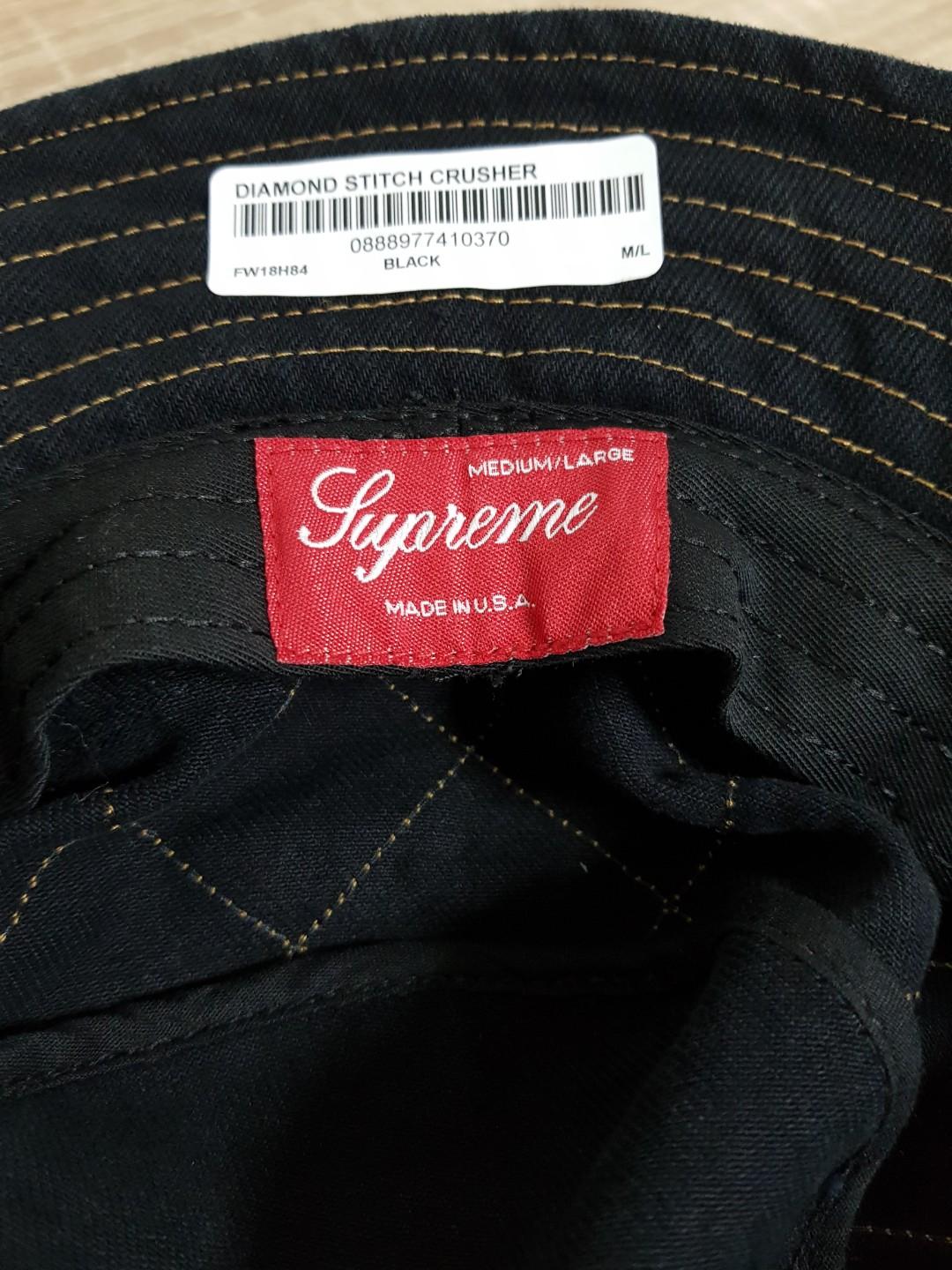 Supreme diamond stitch crusher clearance