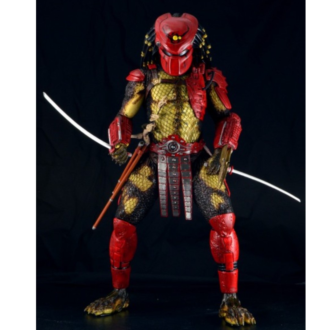 big red predator action figure
