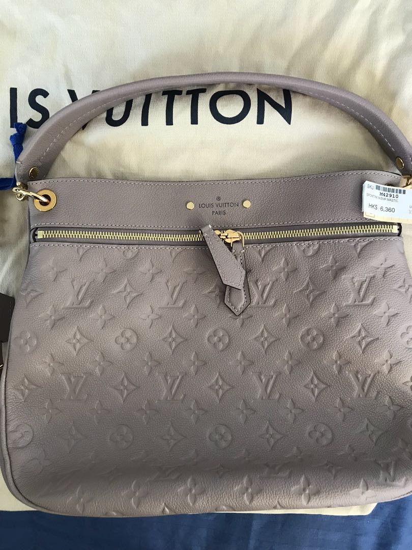 Louis Vuitton Mastic Empreinte Spontini, myGemma, SG