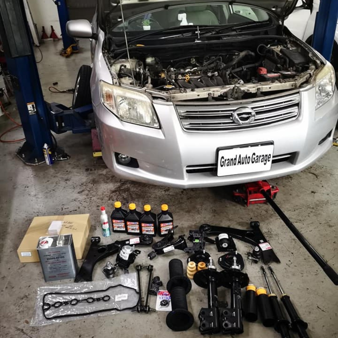 Oem Brake Rotor Engine Mounting Lower Arm Oil Leak Repair