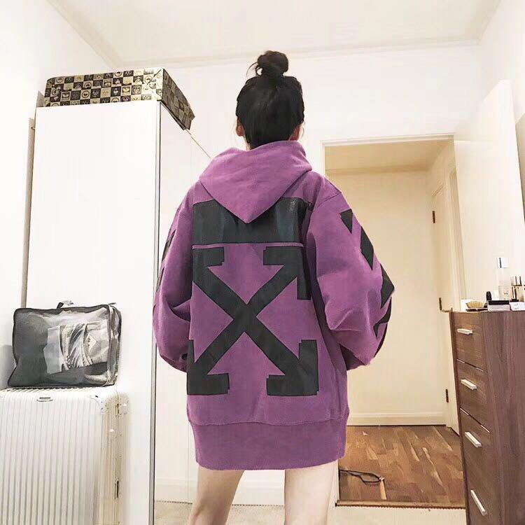 off white champion purple