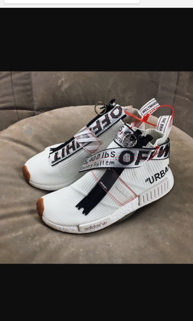 Nmd city sock deals x off white