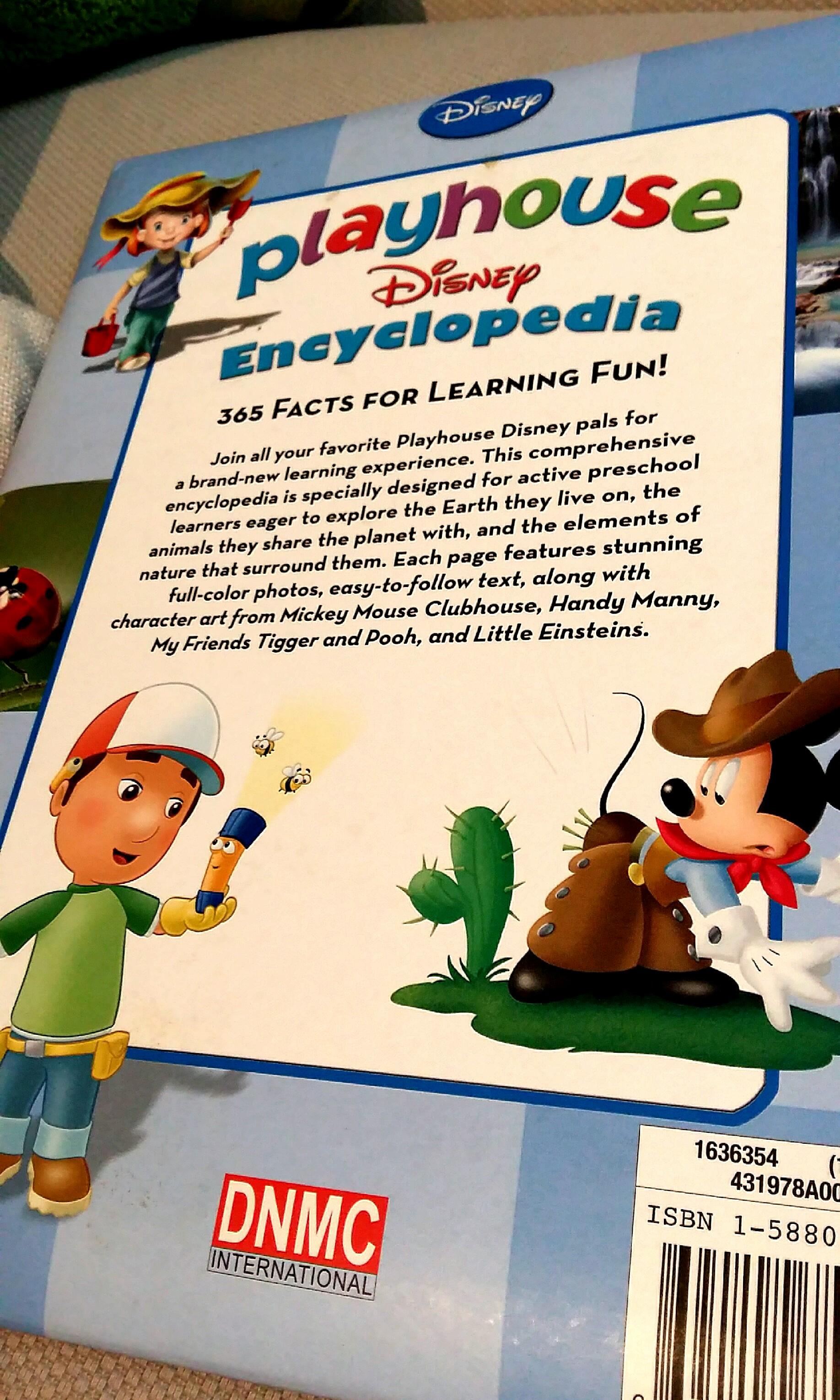 Playhouse Disney Encyclopedia, Hobbies & Toys, Books & Magazines