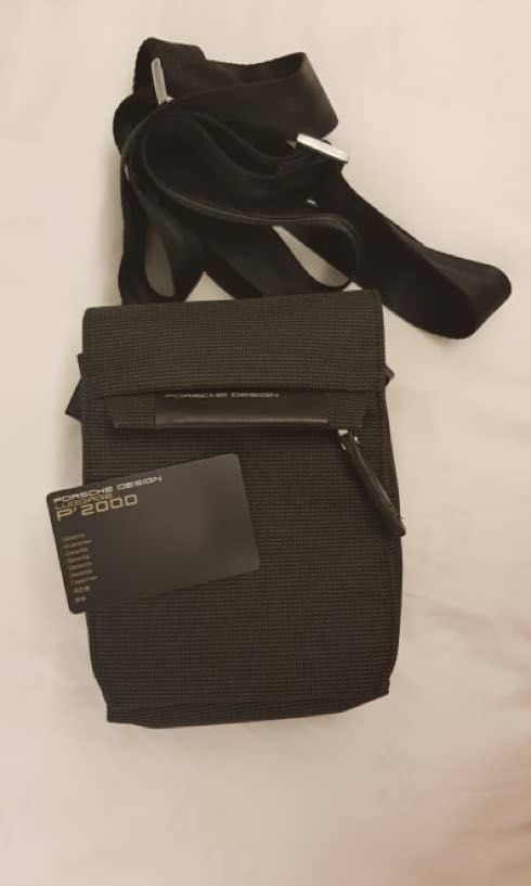 Sac Bandoulière Porsche Design Roadster Evo S - Sling Bag Noir Nylon - Neuf Avec étiquette