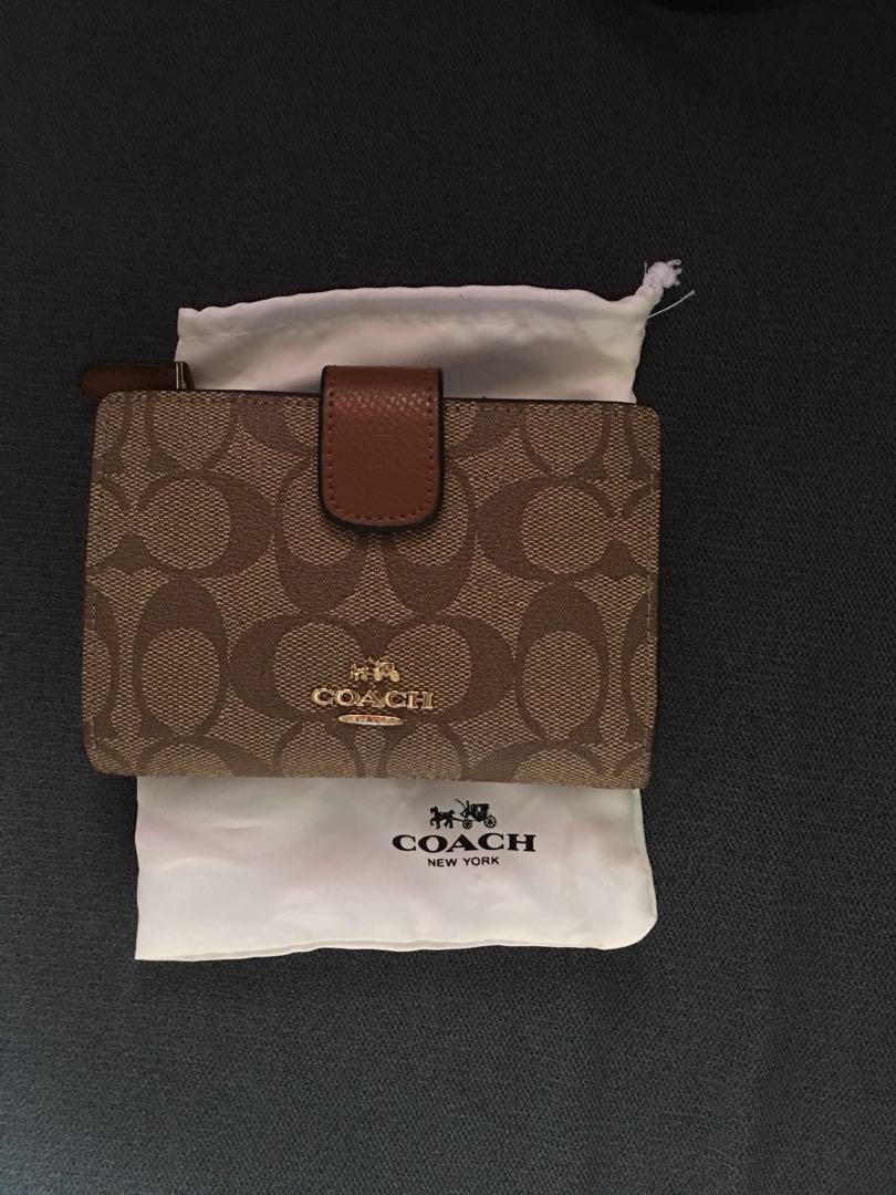 Fake vs real clearance coach wallet