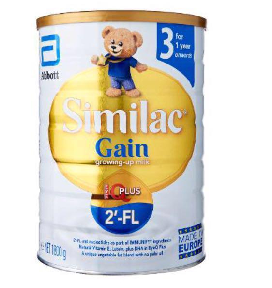 similac gain stage 3