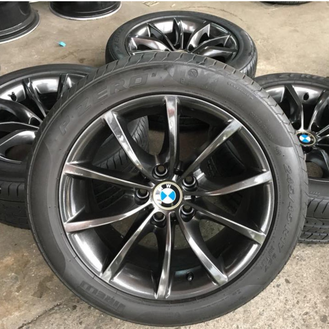 Sport Rim 17inch Bmw Original Tyre Pirelli Run Flat Auto Accessories On Carousell