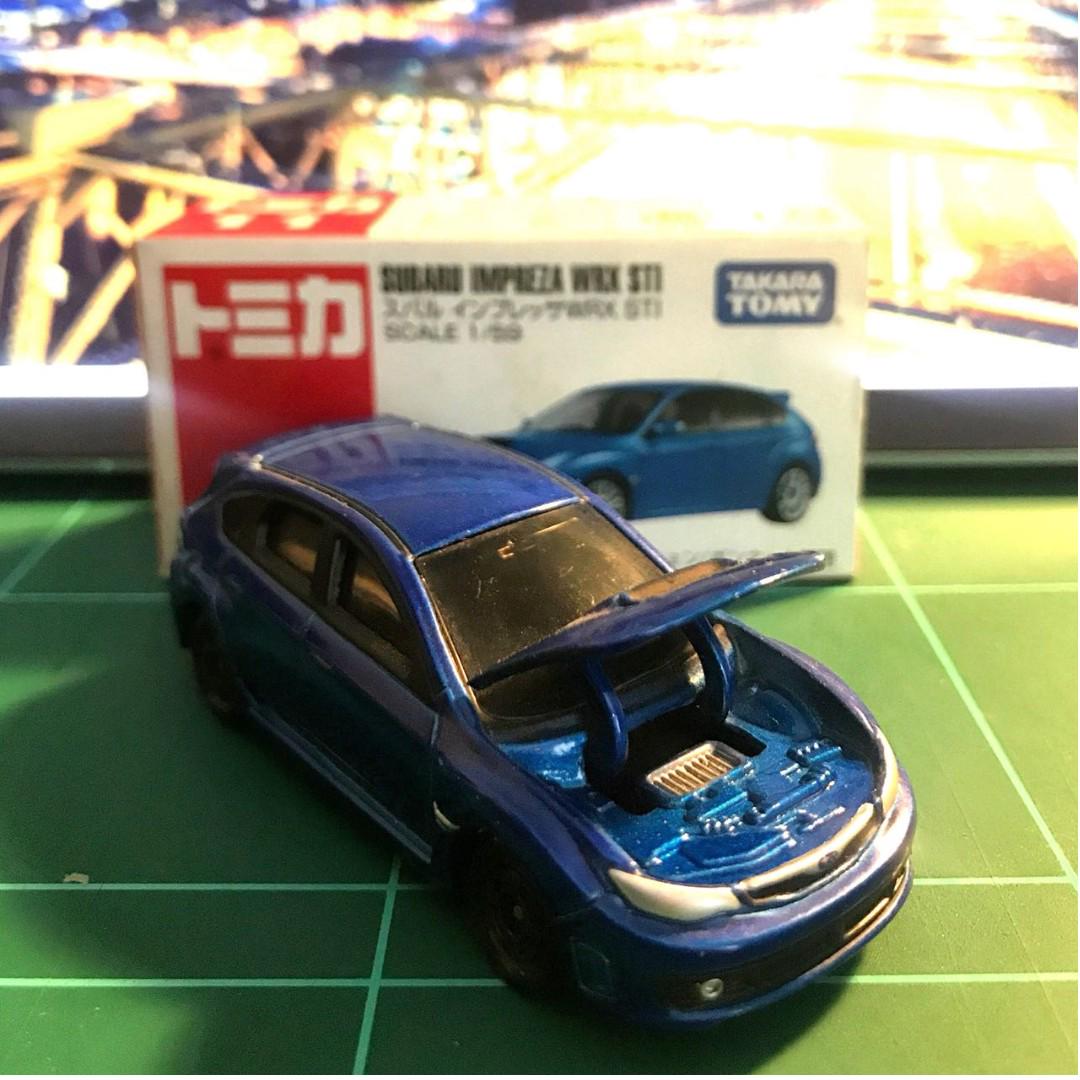 Takara Tomy Tomica Diecast Car 7 Bx7 Subaru Impreza Wrx Sti R4