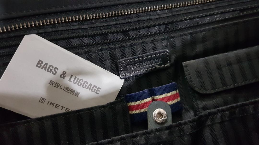 Takeo Kikuchi Briefcase Made In Japan Men S Fashion Bags Wallets Briefcases On Carousell