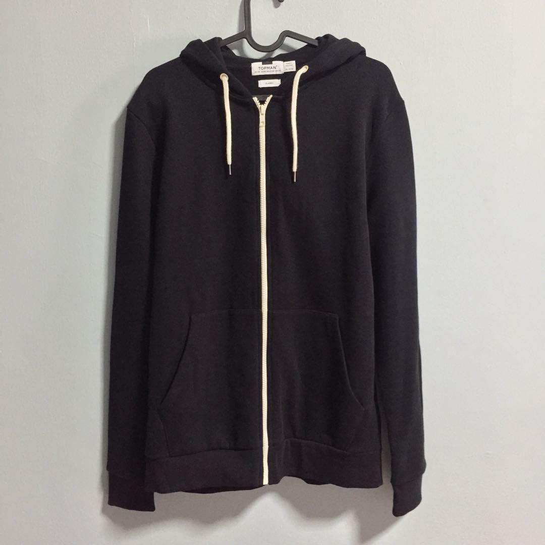 Topman hotsell zip hoodie
