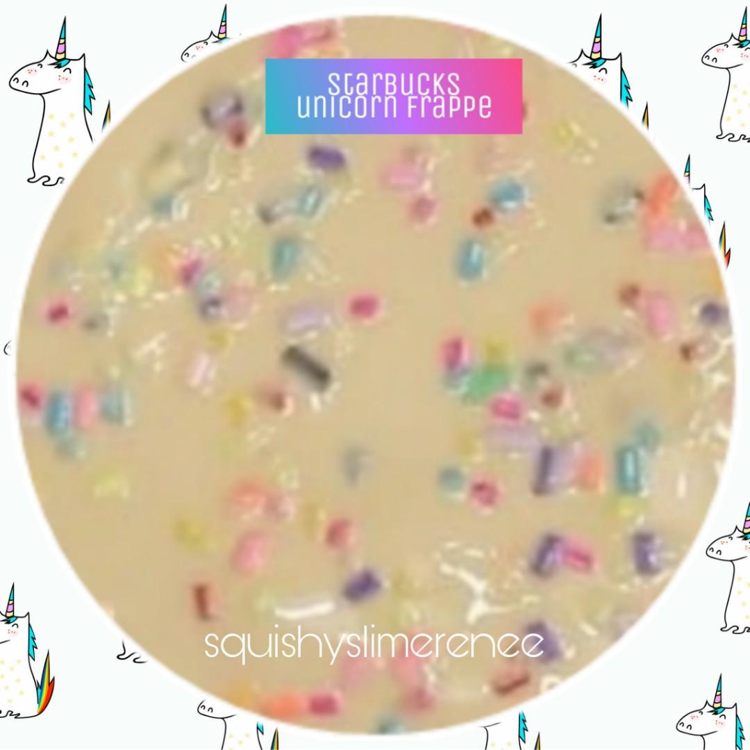 Unicorn Frappe Slime Toys Games Others On Carousell