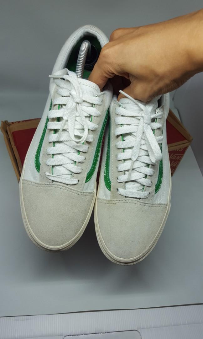 Vans Oldskool Retro Sport Kelly Green Fesyen Pria Sepatu di Carousell