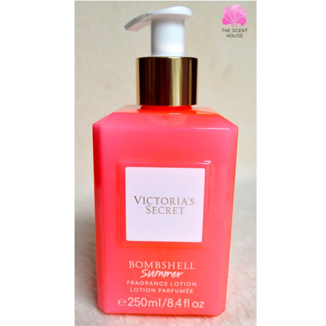 Victoria S Secret Bombshell Summer Fragrance Lotion Health Beauty Skin Bath Body On Carousell