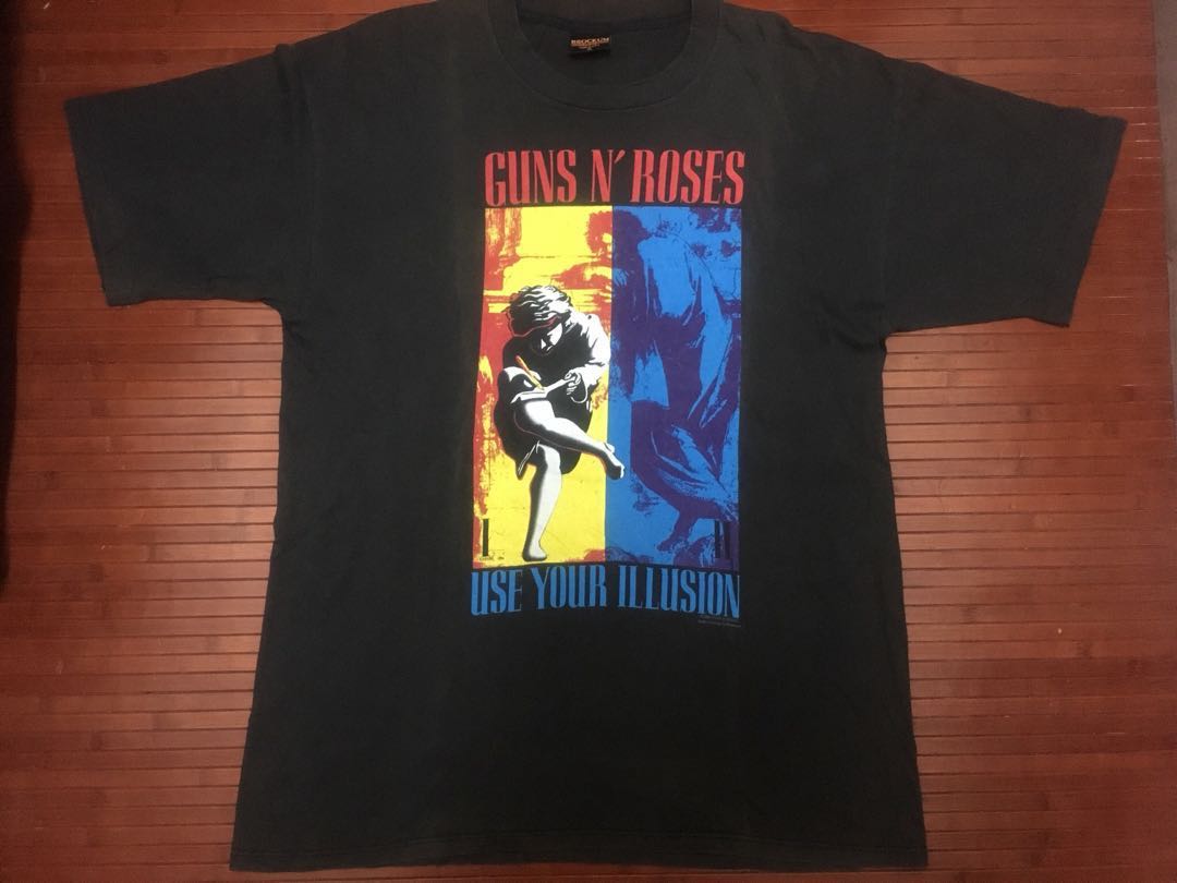 Vintage Guns N Roses Shirt Use Your Illusion Xl Men S Fashion Clothes Tops On Carousell