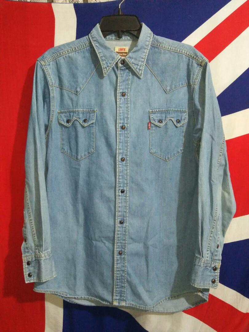 Levis big e shirt on sale