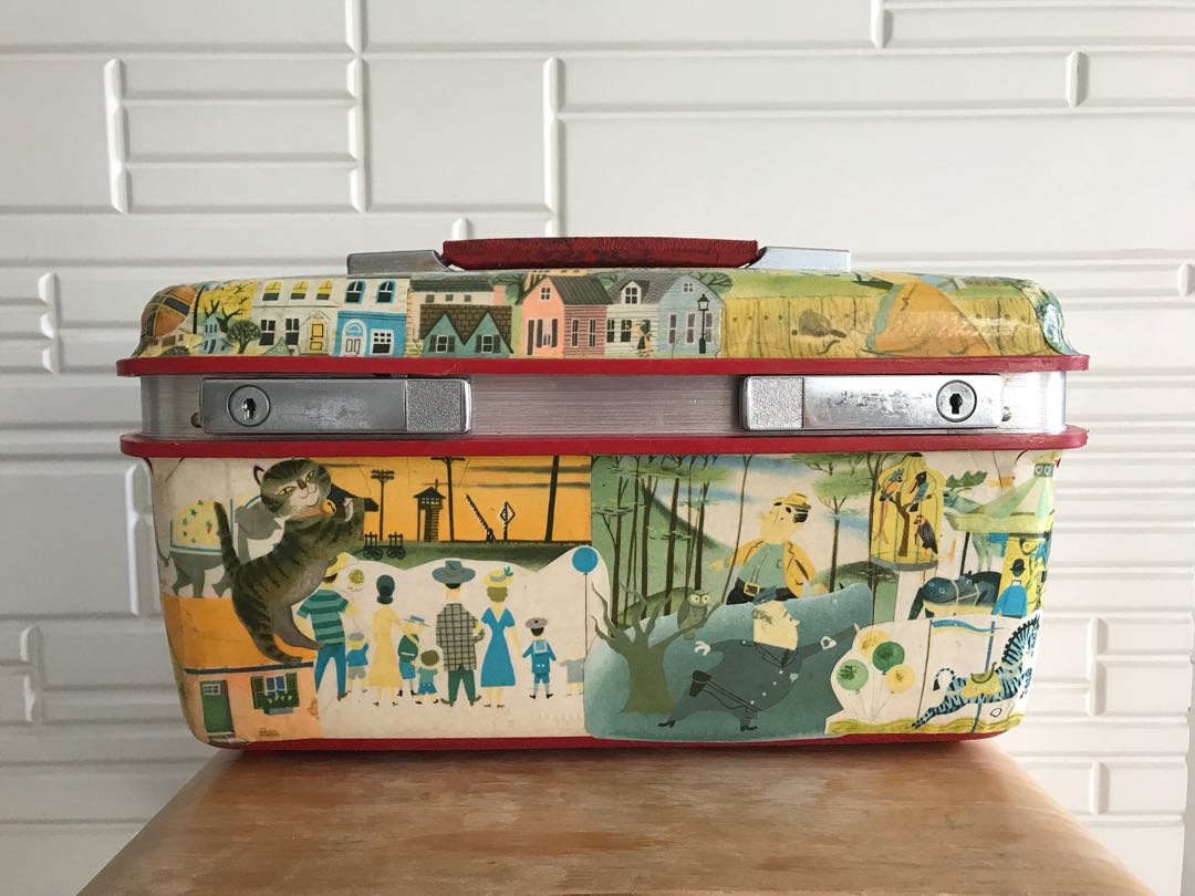 vintage samsonite makeup luggage