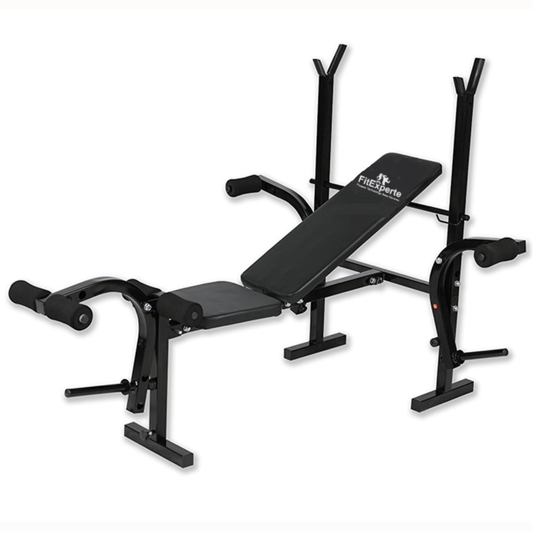 Weight Lifting Barbell Squat Rack Dumbbell Bench Press Exercise