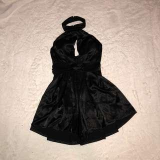 Satin romper