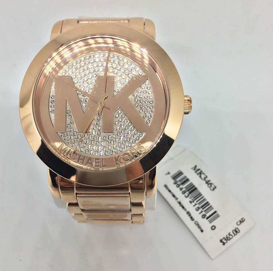 100 Original Michael Kors Runway Watch 3463 Women s Fashion