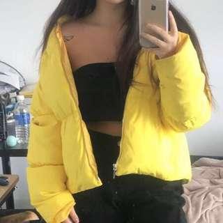yellow tommy puffer