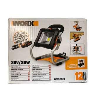 WORX WX026.9 20V Work Light (Without Batteries)