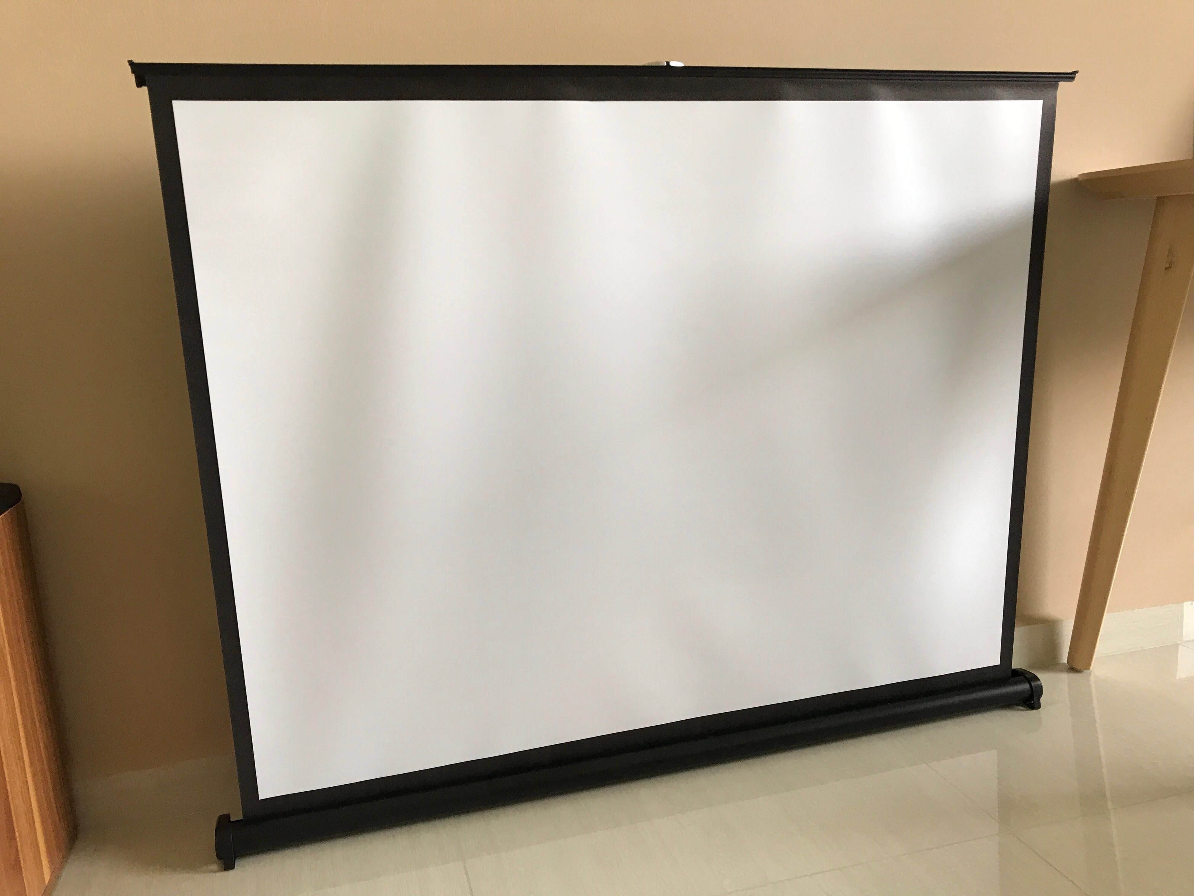 50 inch Ultra-portable projector screen, Electronics, Others on Carousell