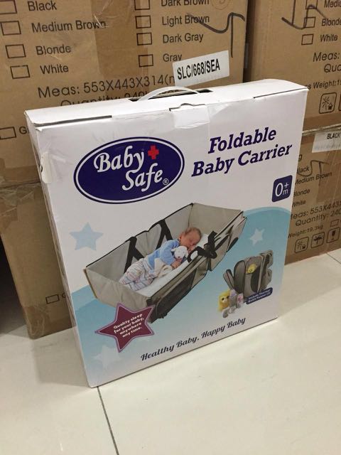 folding baby carrier