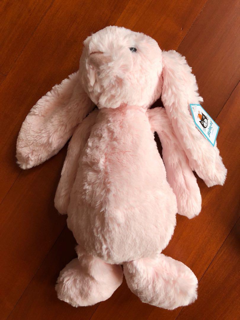 Bashful top pink bunny
