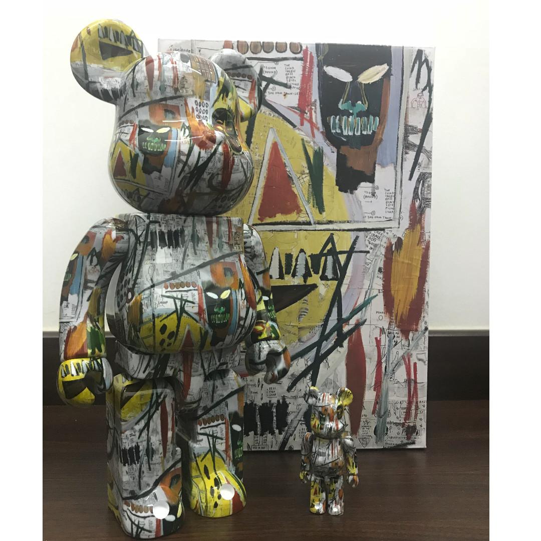 bearbrick basquiat 400
