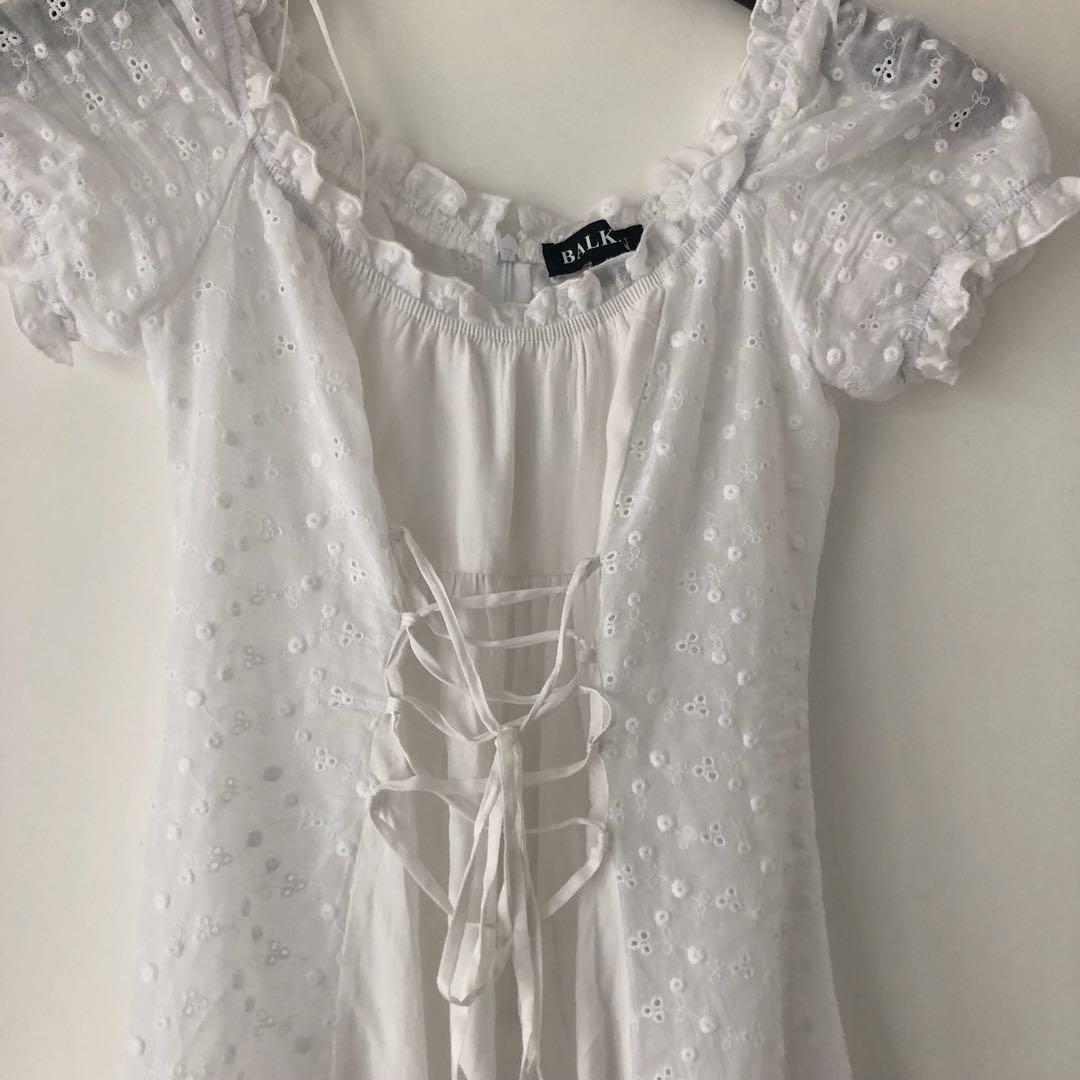 Broderie day on sale dress