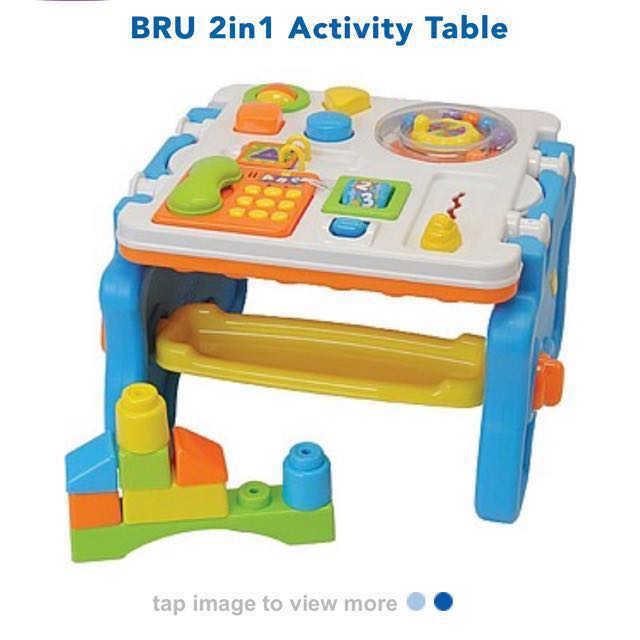 bru 2 in 1 activity table