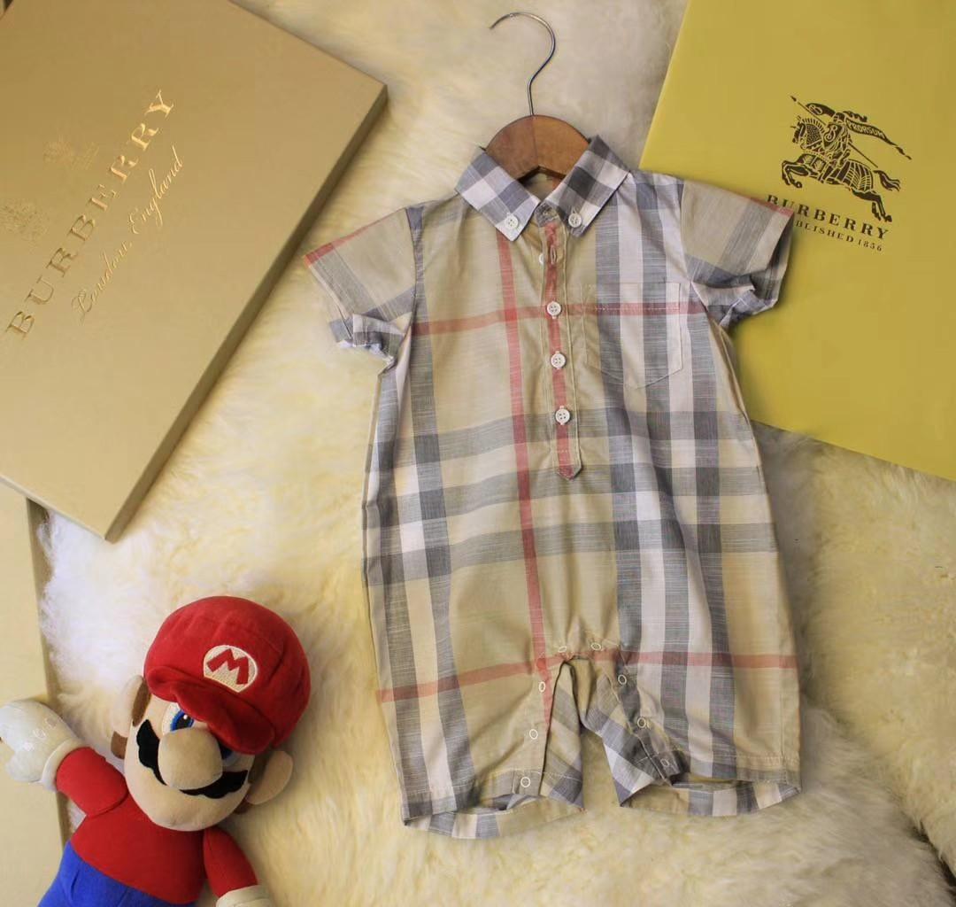 burberry romper baby girl