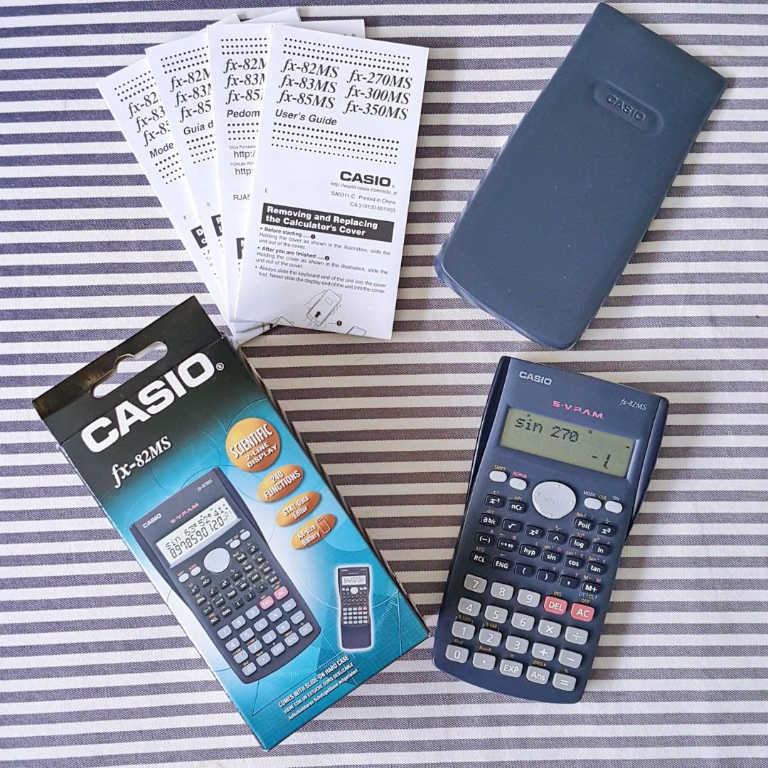 Casio fx 82 battery shop