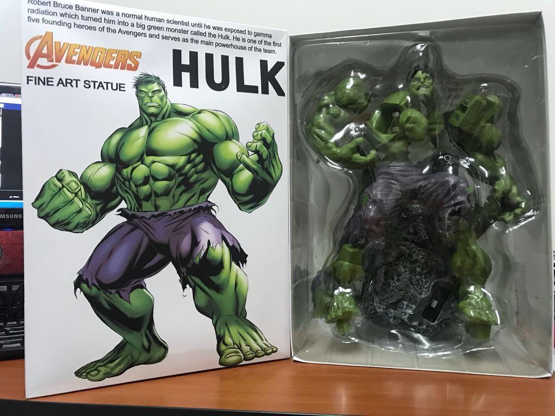 Crazy Toys Marvel Classic Avengers Series1//6 Scale Hulk Fine Art Statue Figure