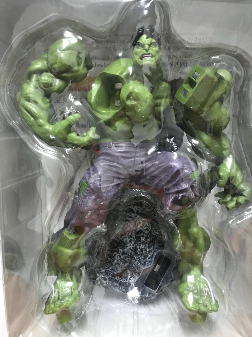 12 Crazy Toys Marvel Classic Avengers Series Hulk Fine Art Statue Action  Figur