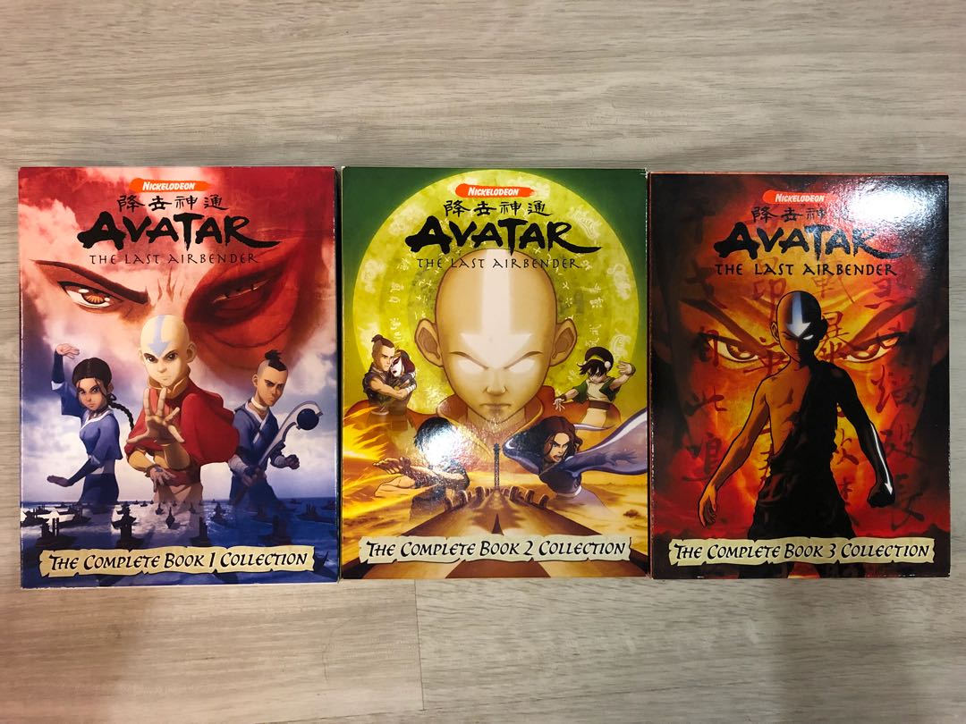 Avatar The Last Airbender Dvd Box Set Australia Dvd Avatar The Last Airbender For Sale Music Media Cds