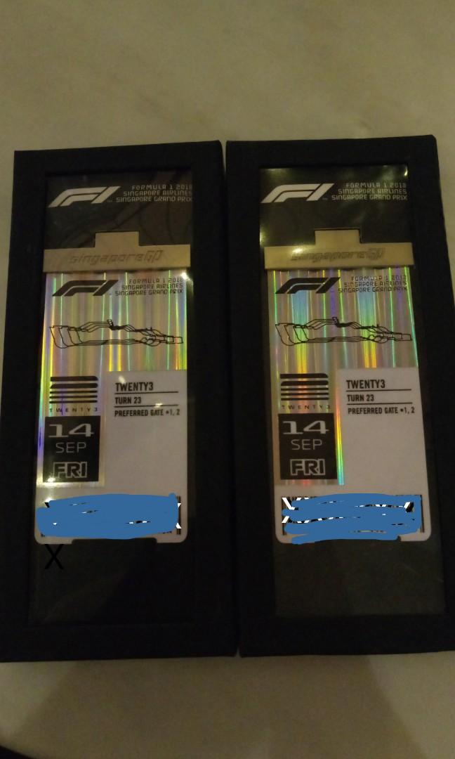 f1 hospitality tickets