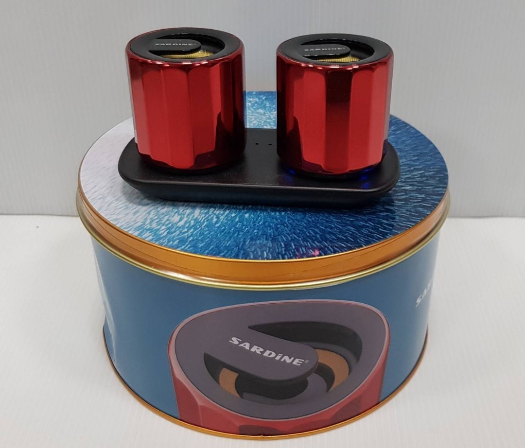 沙丁魚f9 最新款sardine Bluetooth Speaker 鋅合金無線藍牙音箱小鋼炮音響 家電電器 耳機音響在旋轉拍賣