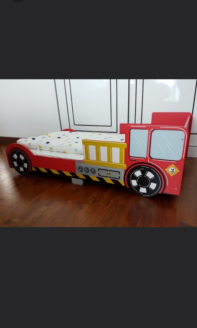 Fire truck toddler bed, Babies & Kids, Baby Nursery & Kids Furniture