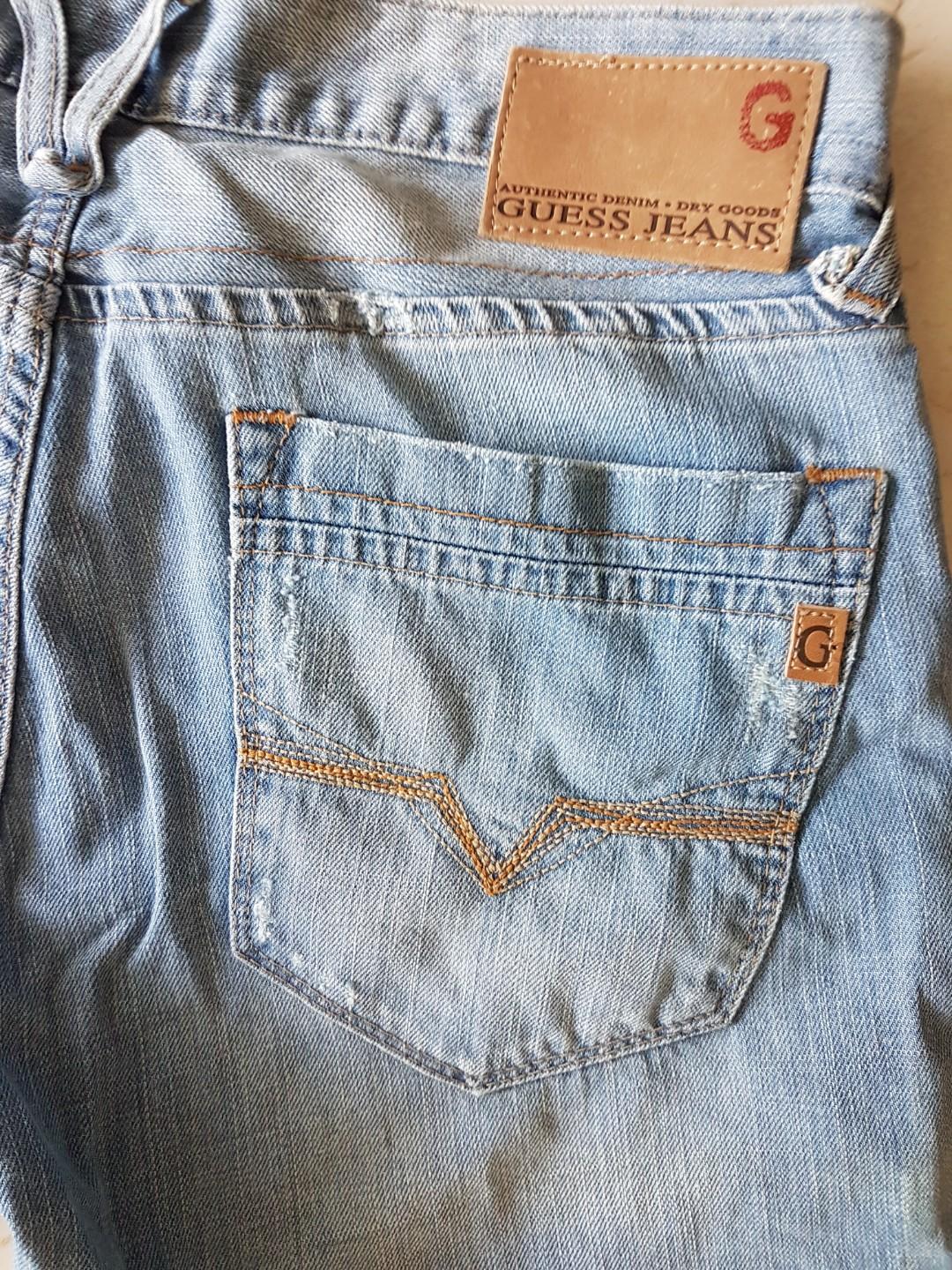 Mens guess clearance falcon bootcut jeans