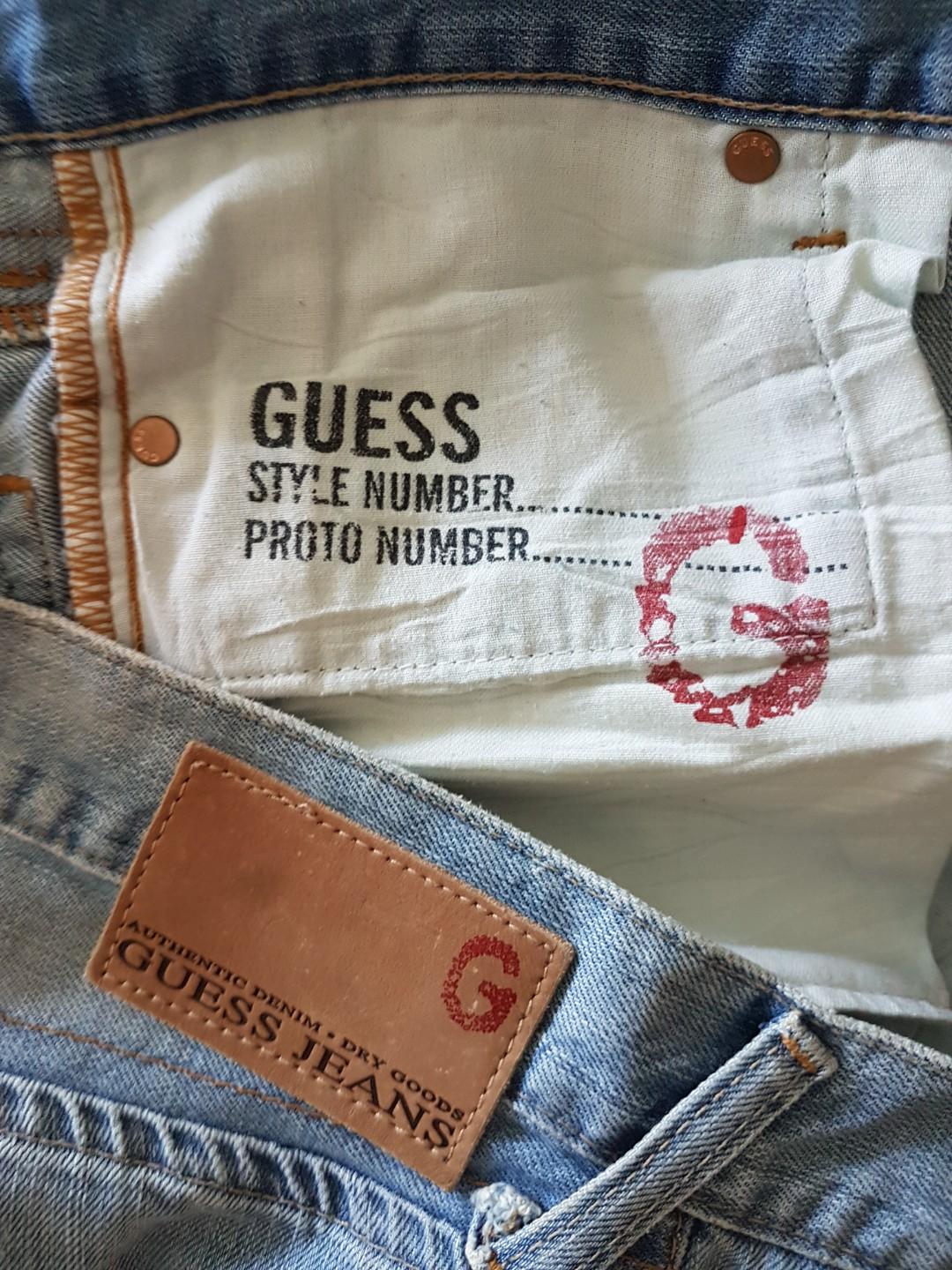 Mens guess falcon bootcut jeans new arrivals