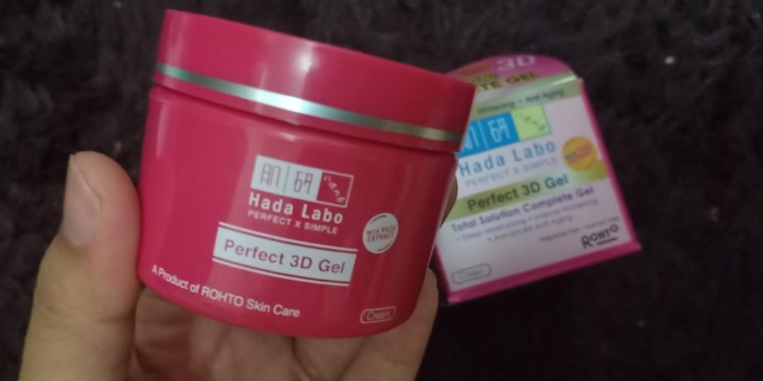 Hada Labo Perfect 3d Gel Health Beauty Skin Bath Body On