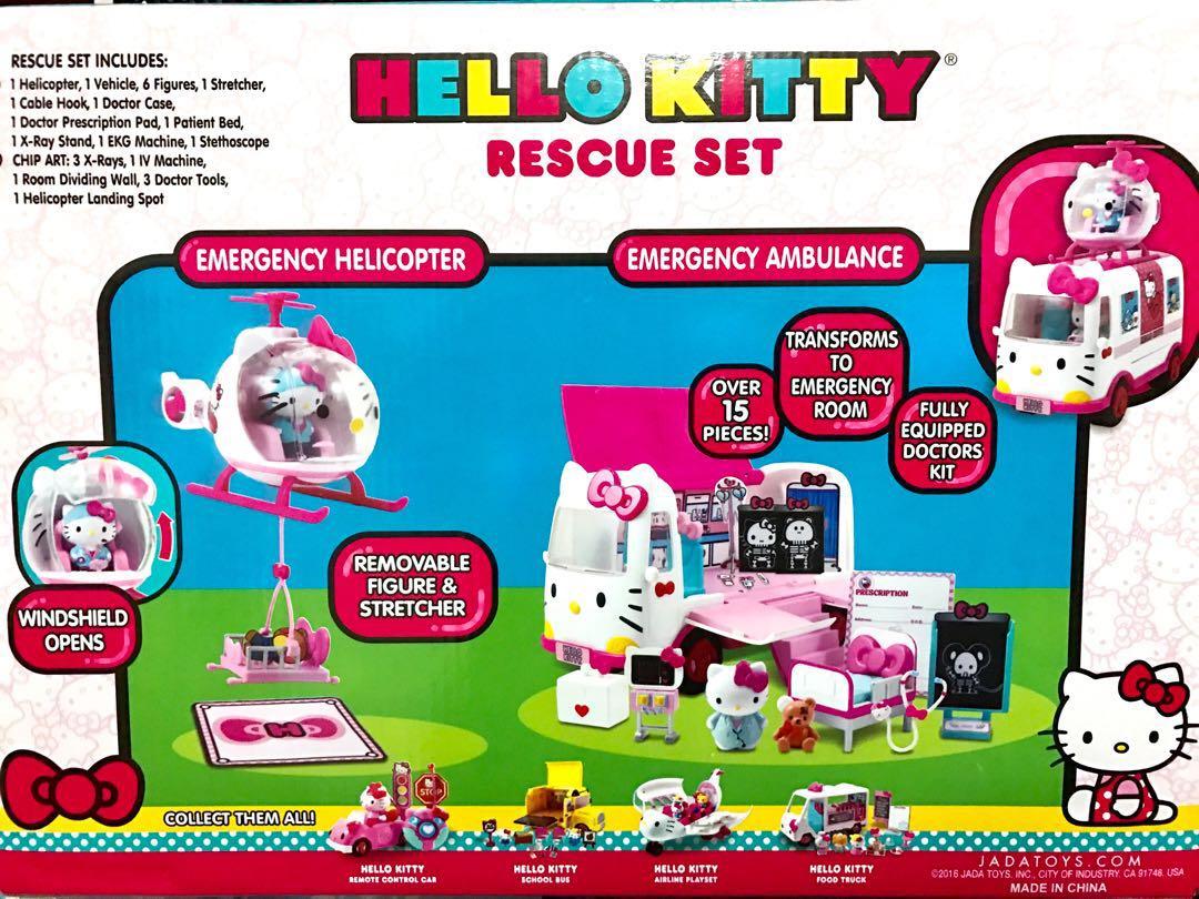 Hello Kitty Rescue Mission Collectibles Set Toys Games Bricks Figurines On Carousell